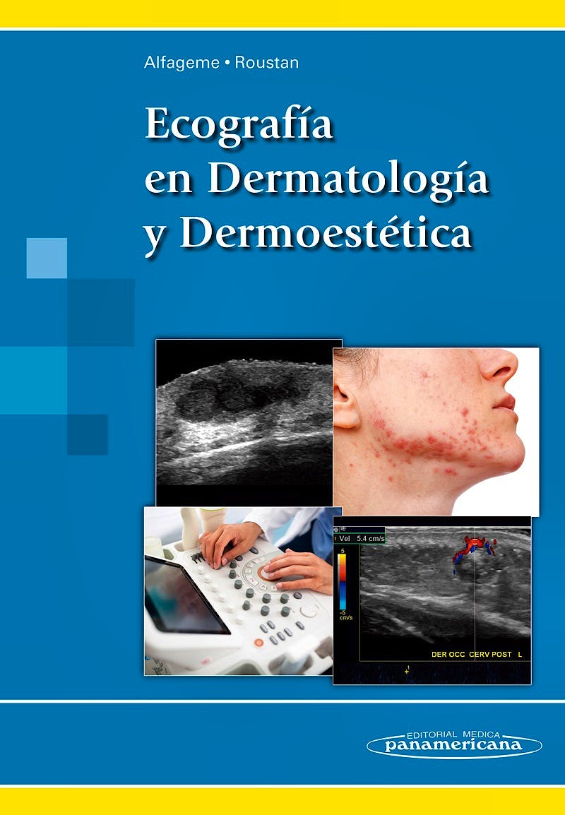 Portada del libro 9788491100669 Ecografía en Dermatología y Dermoestética
