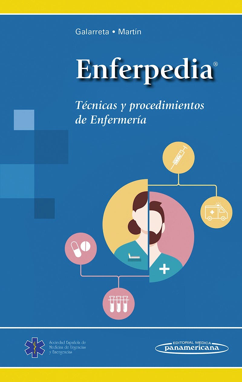 Portada del libro 9788491101833 Enferpedia. Técnicas y Procedimientos de Enfermería
