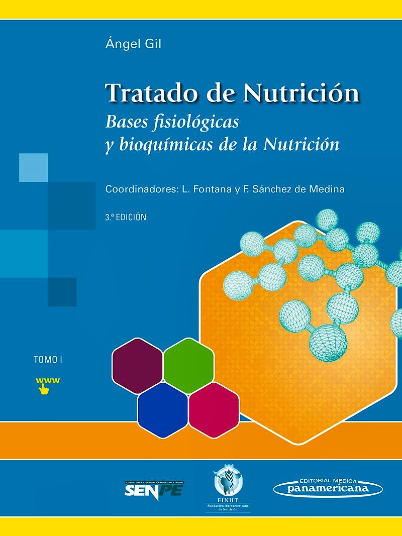 Portada del libro 9788491101901 Tratado de Nutrición, Tomo 1: Bases Fisiológicas y Bioquímicas de la Nutrición