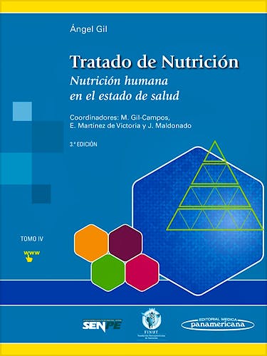 Portada del libro 9788491101932 Tratado de Nutrición, Tomo 4: Nutrición Humana en el Estado de la Salud