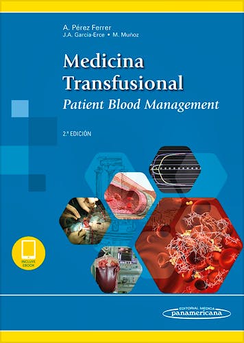 Portada del libro 9788491102731 Medicina Transfusional. Patient Blood Management