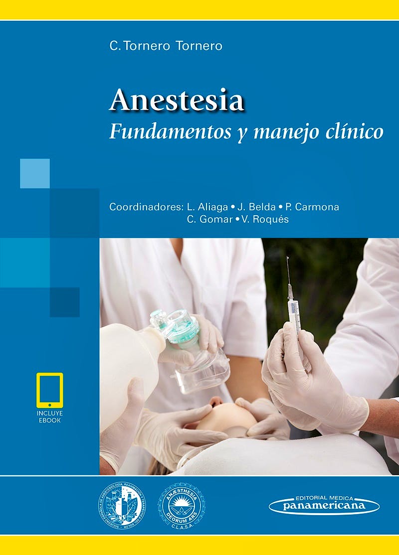 Portada del libro 9788491104162 Anestesia. Fundamentos y Manejo Clínico (incluye eBook)