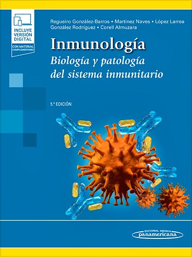 Portada del libro 9788491104209 Inmunología. Biología y Patología del Sistema Inmunitario