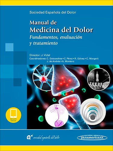 Portada del libro 9788491104858 Manual de Medicina del Dolor. Fundamentos, Evaluación y Tratamiento