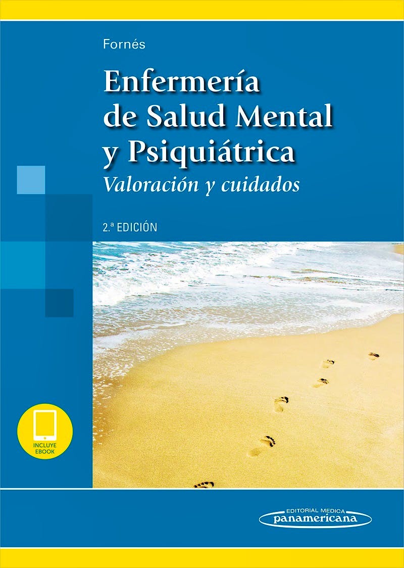 Portada del libro 9788491105015 Enfermería de Salud Mental y Psiquiátrica. Valoración y Cuidados (Incluye E-Book)