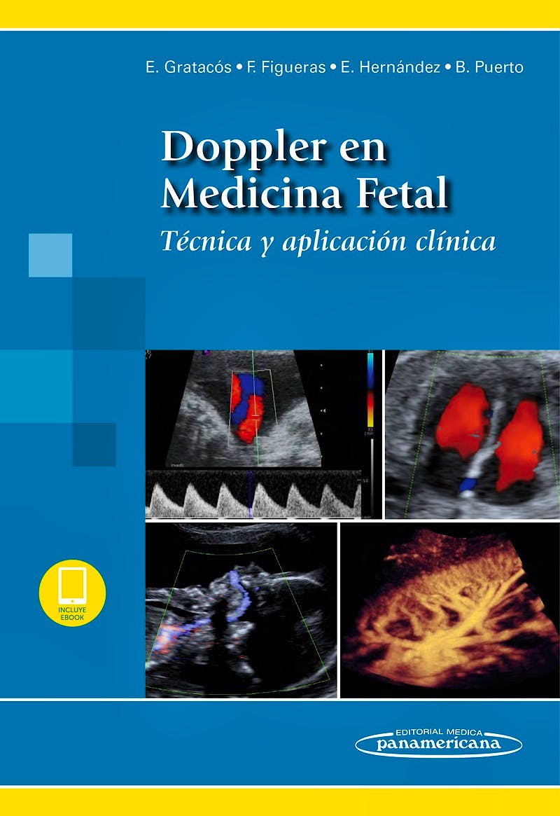 Portada del libro 9788491105121 Doppler en Medicina Fetal. Técnica y Aplicación Clínica