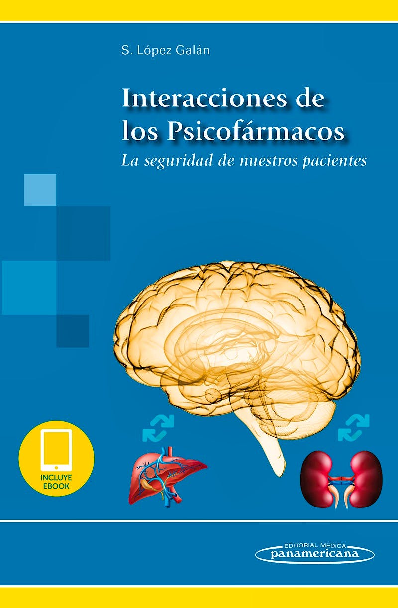 Portada del libro 9788491105268 Interacciones de los Psicofármacos. La Seguridad de Nuestros Pacientes (Incluye Ebook)