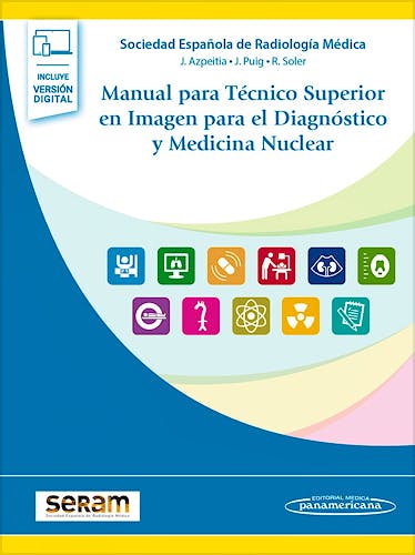 Portada del libro 9788491105770 Manual para Técnico Superior en Imagen para el Diagnóstico y Medicina Nuclear