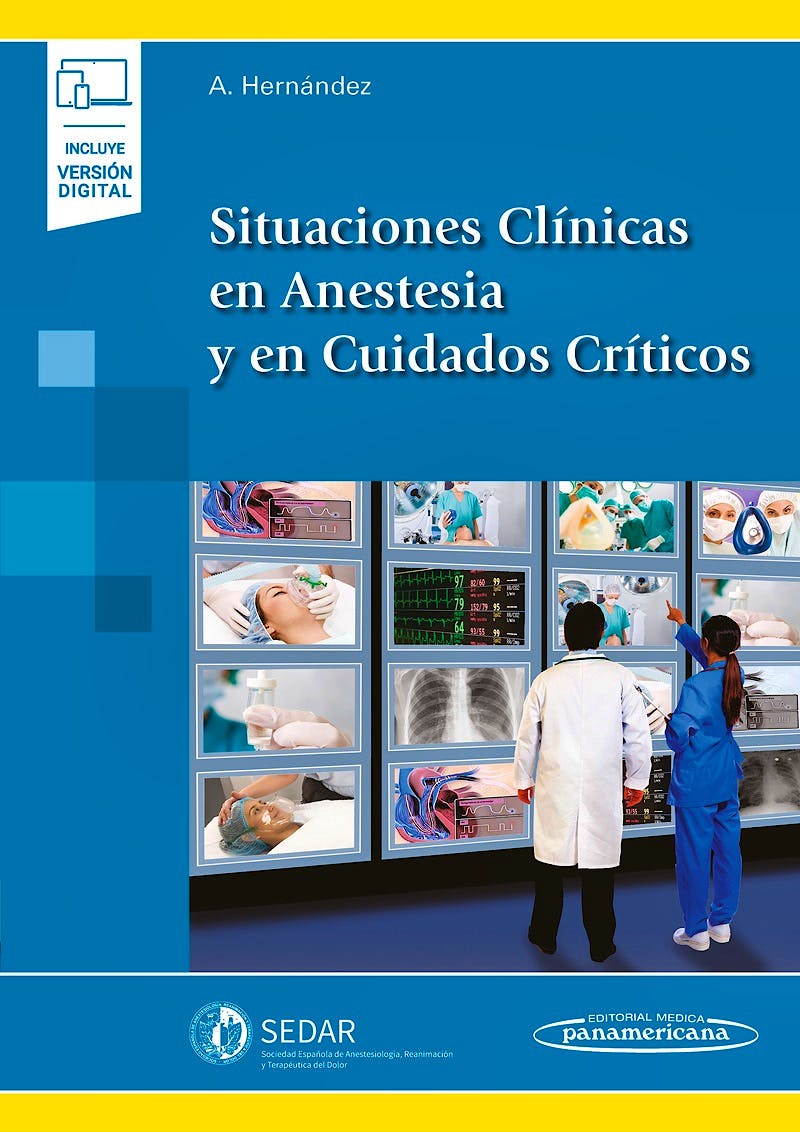 Portada del libro 9788491105800 Situaciones Clínicas en Anestesia y en Cuidados Críticos (Incluye Versión Digital)