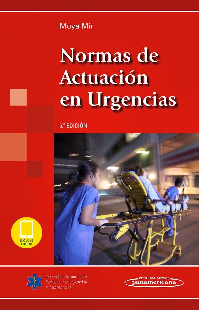 Portada del libro 9788491105824 Normas de Actuación en Urgencias (Incluye eBook)