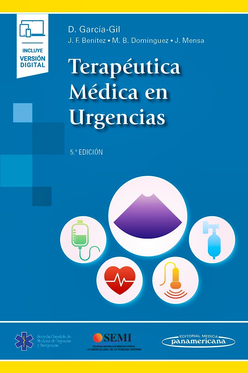 Portada del libro 9788491106579 Terapéutica Médica en Urgencias (Incluye Versión Digital)