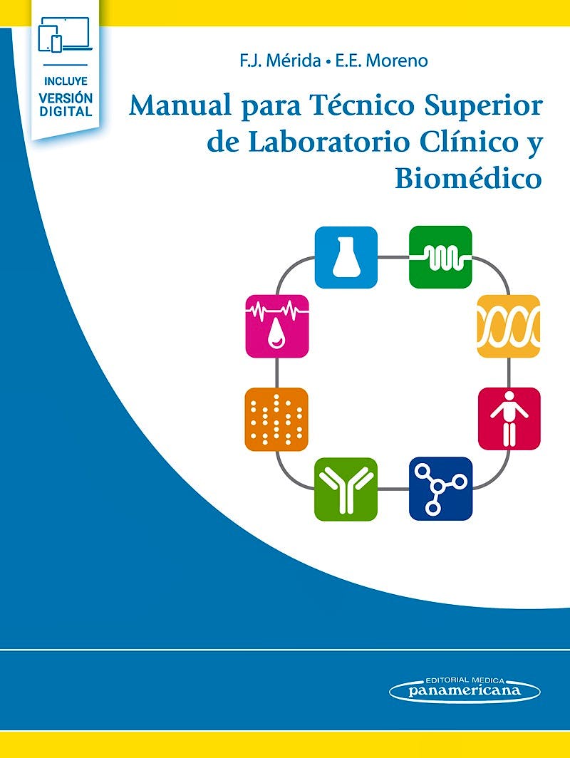Portada del libro 9788491106890 Manual para Técnico Superior de Laboratorio Clínico y Biomédico (Incluye Versión Digital)