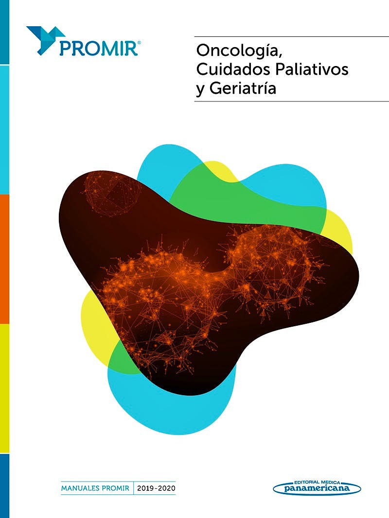 Portada del libro 9788491107408 Oncología, Cuidados Paliativos y Geriatría (Manuales PROMIR 2019-2020)