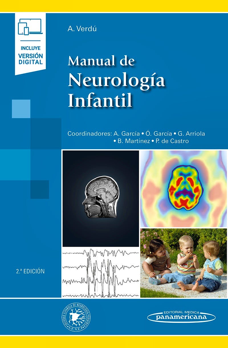 Portada del libro 9788491108399 Manual de Neurología Infantil (Incluye Versión Digital)