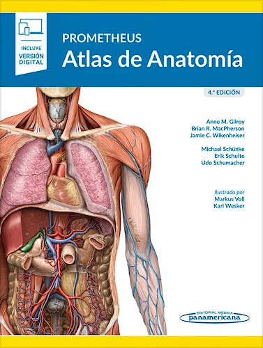 Portada del libro 9788491108450 PROMETHEUS Atlas de Anatomía