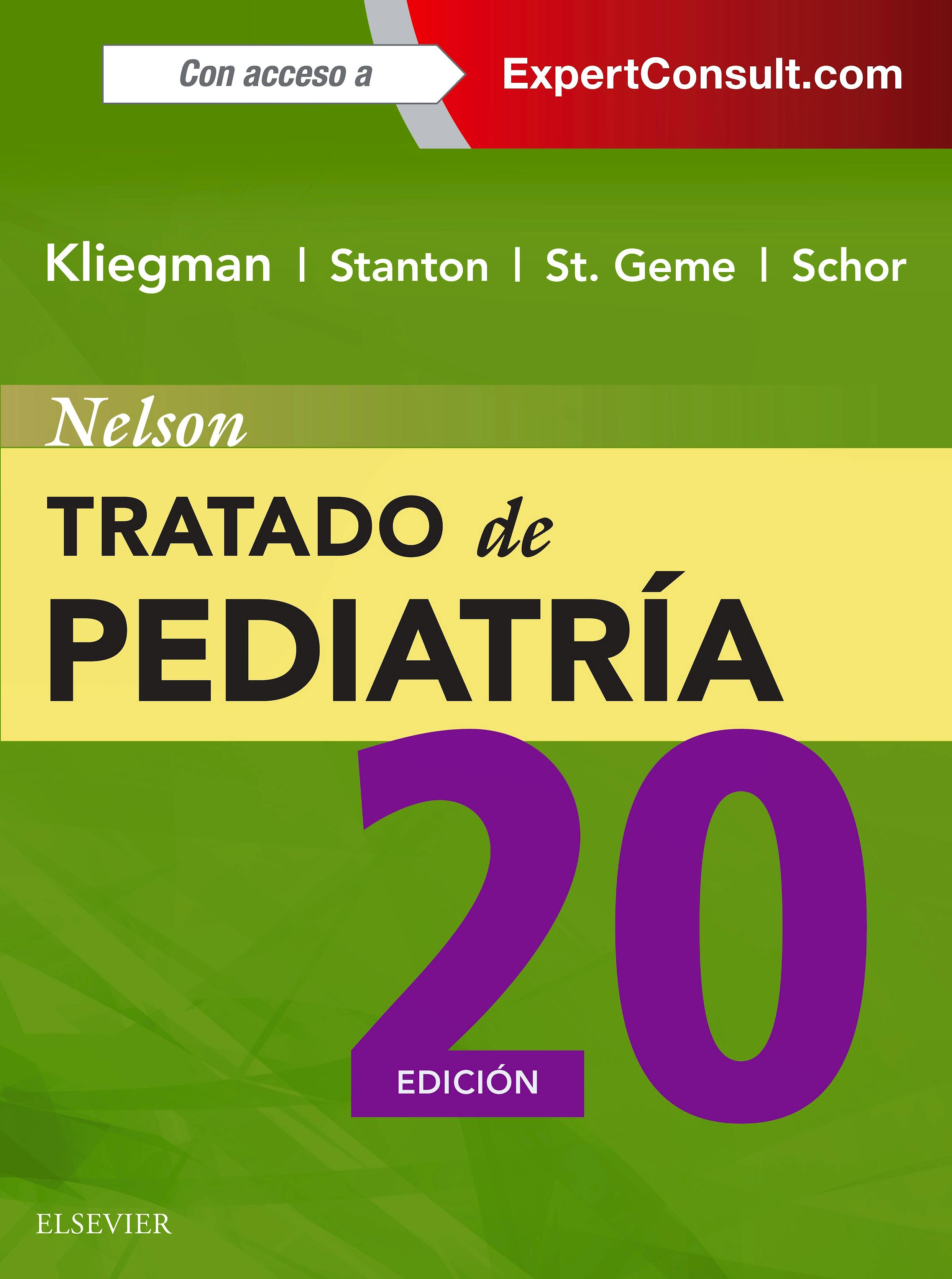 Portada del libro 9788491130154 Nelson Tratado de Pediatría, 2 Vols. + Acceso Online