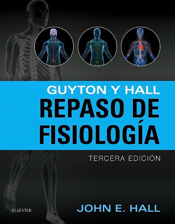 Portada del libro 9788491130208 Guyton y Hall Repaso de Fisiología