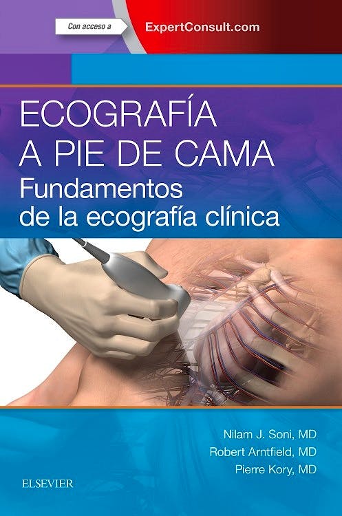 Portada del libro 9788491130307 Ecografía a Pie de Cama. Fundamentos de la Ecografía Clínica + Acceso Online