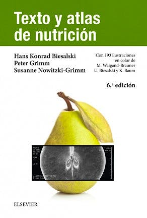 Portada del libro 9788491130550 Texto y Atlas de Nutrición