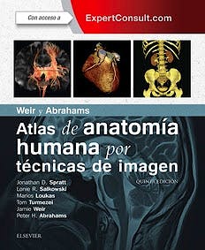 Portada del libro 9788491131281 Weir y Abrahams Atlas de Anatomía Humana por Técnicas de Imagen + Acceso Online