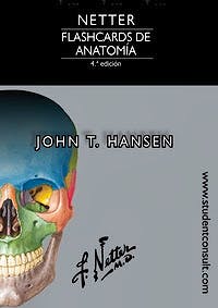 Portada del libro 9788491131601 Fichas de Autoevaluación Netter Flashcards de Anatomía