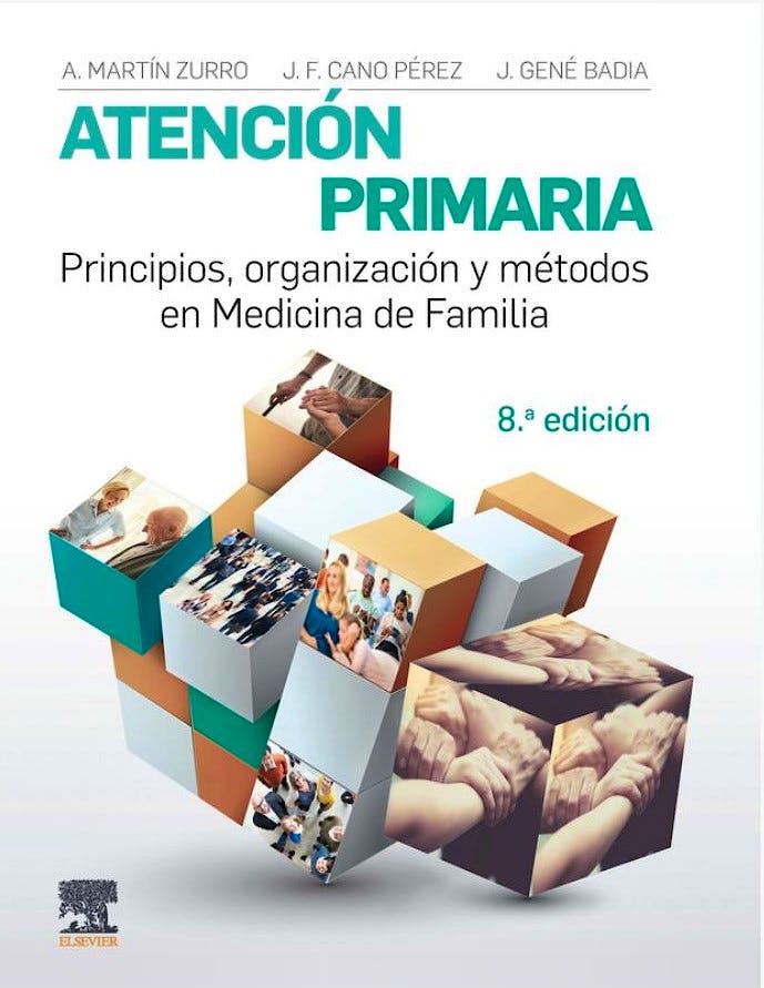 Portada del libro 9788491131861 MARTÍN ZURRO Atención Primaria. Principios, Organización y Métodos en Medicina de Familia