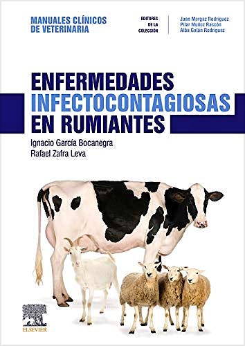 Portada del libro 9788491133537 Enfermedades Infectocontagiosas en Rumiantes (Manuales Clínicos de Veterinaria)