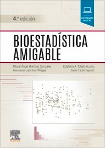 Portada del libro 9788491134077 Bioestadística Amigable