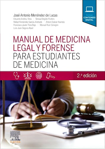Portada del libro 9788491134527 Manual de Medicina Legal y Forense para Estudiantes de Medicina