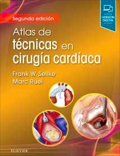 Portada del libro 9788491134695 Atlas de Técnicas en Cirugía Cardíaca