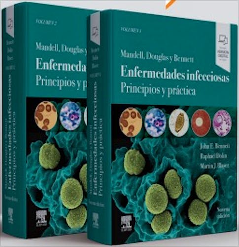 Portada del libro 9788491134992 MANDELL, DOUGLAS Y BENNETT Enfermedades Infecciosas. Principios y Práctica, 2 Vols.