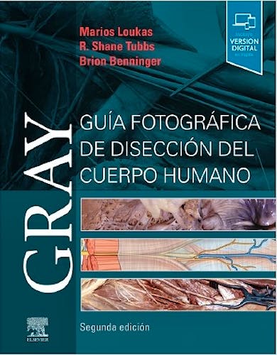 Portada del libro 9788491135166 GRAY Guía Fotográfica de Disección del Cuerpo Humano