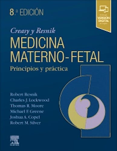 Portada del libro 9788491135500 CREASY y RESNIK Medicina Materno-Fetal. Principios y Práctica