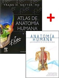 Portada del libro 9788491136200 Lote Netter Atlas de Anatomía Humana + Anatomía Humana para Estudiantes de Ciencias de la Salud