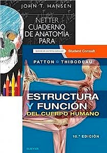 Portada del libro 9788491136231 Lote Netter Cuaderno de Anatomía para Colorear + Estructura y Función del Cuerpo Humano