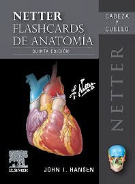 Portada del libro 9788491136521 Fichas de Autoevaluación Netter Flashcards de Anatomía: Cabeza y Cuello
