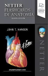 Portada del libro 9788491136552 Fichas de Autoevaluación Netter Flashcards de Anatomía
