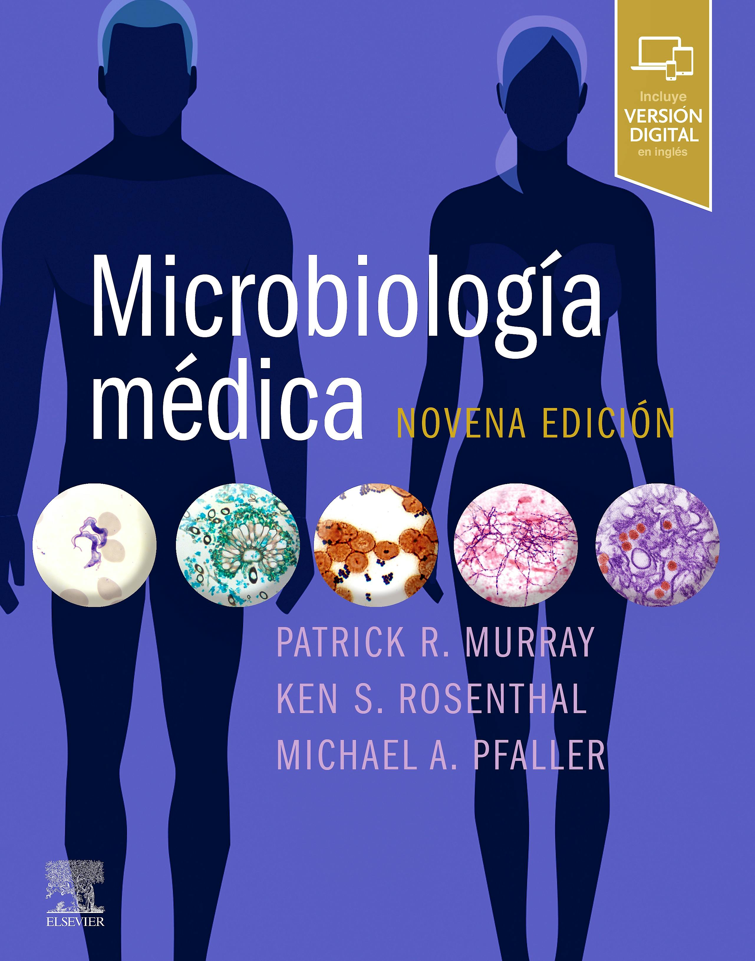 Portada del libro 9788491138082 Microbiología Médica