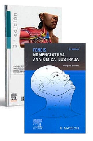 Portada del libro 9788491139959 Lote Feneis Nomenclatura Anatómica Ilustrada + Anatomía Humana para Estudiantes de Ciencias de la Salud