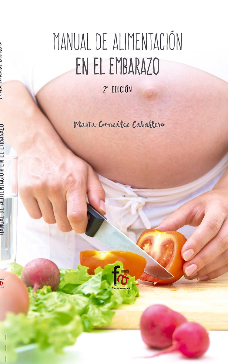 Portada del libro 9788491491996 Manual de Alimentacion en el Embarazo
