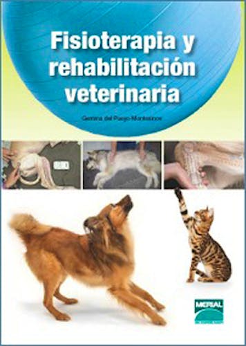 Portada del libro 9788492569632 Fisioterapia y Rehabilitación Veterinaria