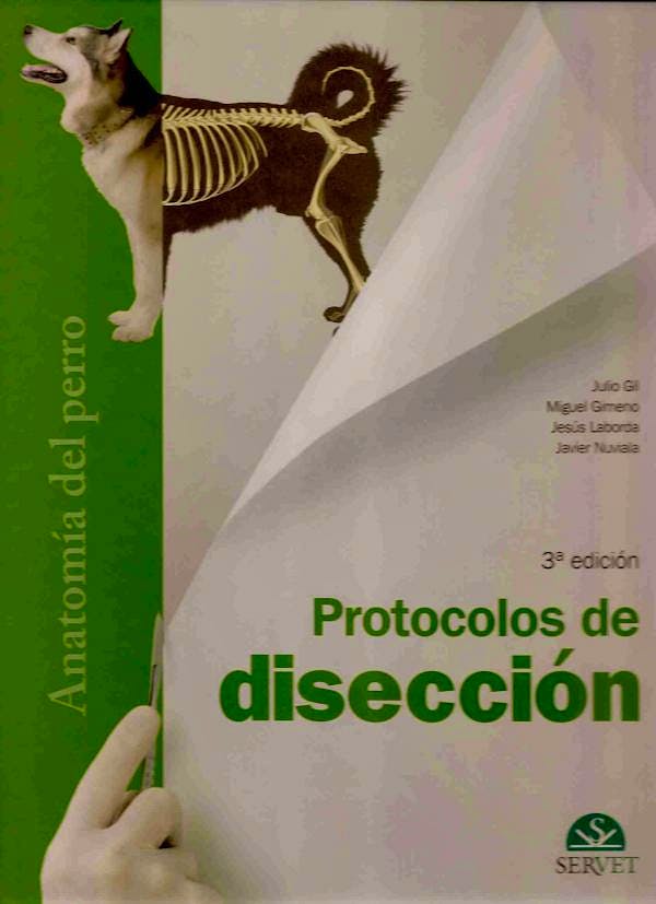 Portada del libro 9788492569731 Protocolos de Disección: Anatomía del Perro