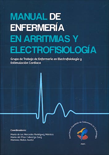 Portada del libro 9788492757862 Manual de Enfermería en Arritmias y Electrofisiología