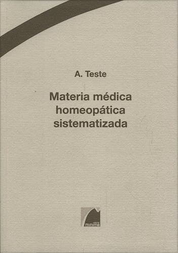 Portada del libro 9788493512071 Materia Medica Homeopatica Sistematizada