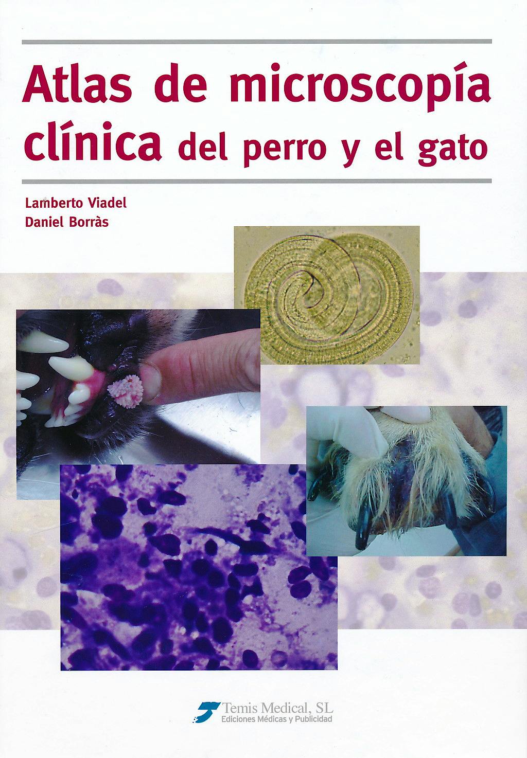 Portada del libro 9788493813314 Atlas de Microscopia Clinica del Perro y el Gato