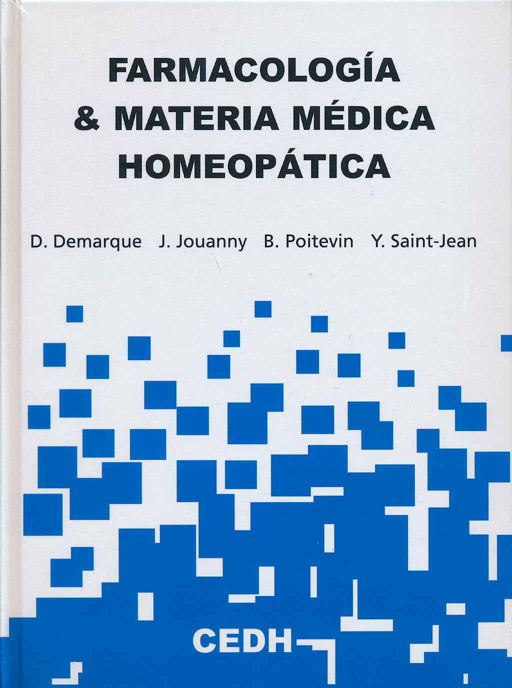 Portada del libro 9788493819804 Farmacologia y Materia Medica Homeopatica