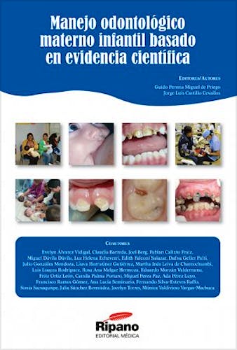 Portada del libro 9788493927516 Manejo Odontológico Materno Infantil Basado en Evidencia Científica