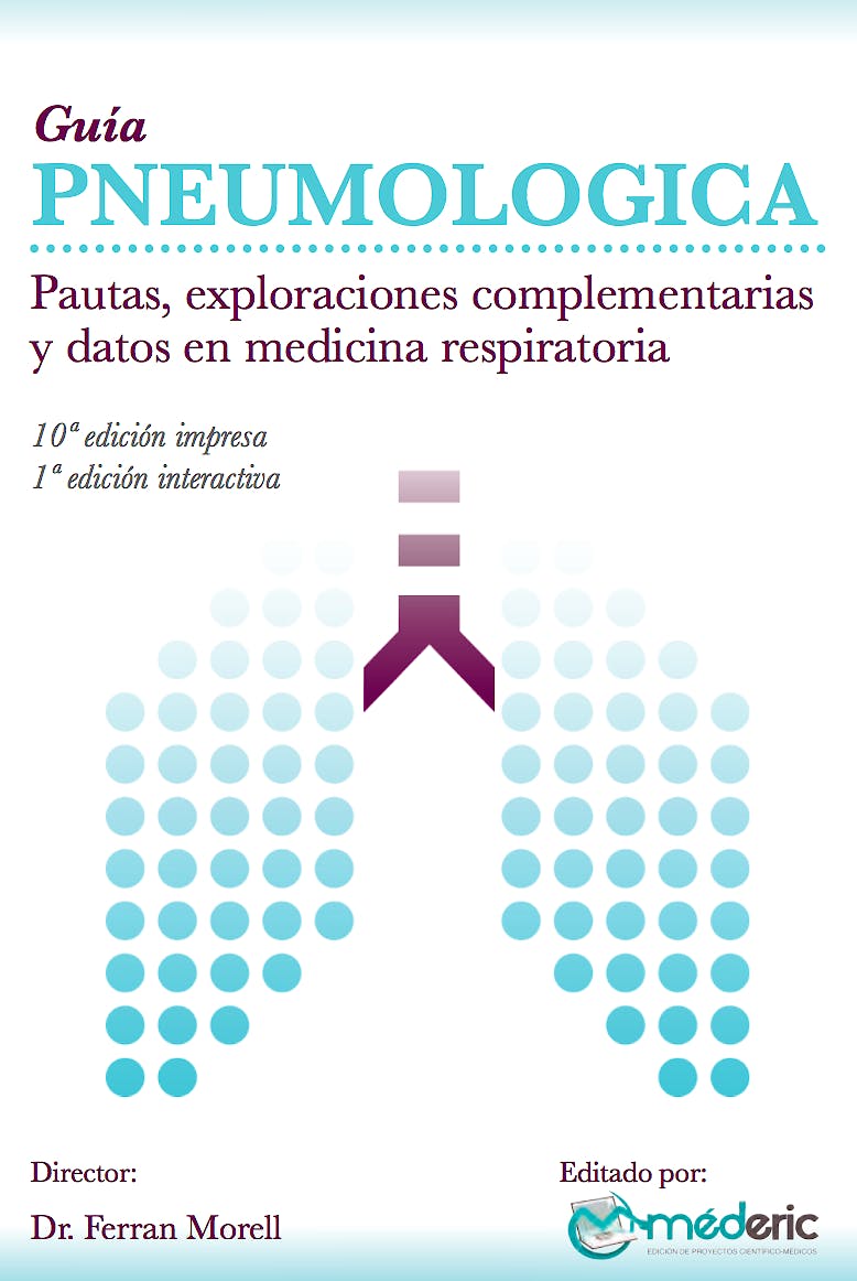 Portada del libro 9788494012266 Guía Pneumológica. Pautas, Exploraciones Complementarias y Datos en Medicina Respiratoria