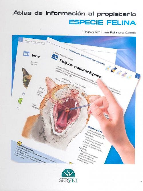 Portada del libro 9788494040207 Atlas de Informacion al Propietario. Especie Felina