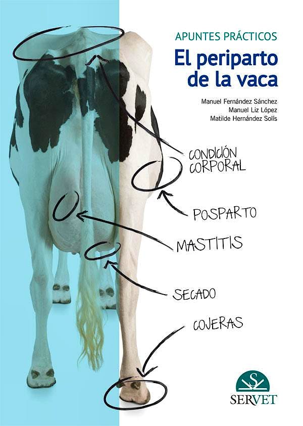 Portada del libro 9788494101465 El Periparto de la Vaca. Apuntes Practicos